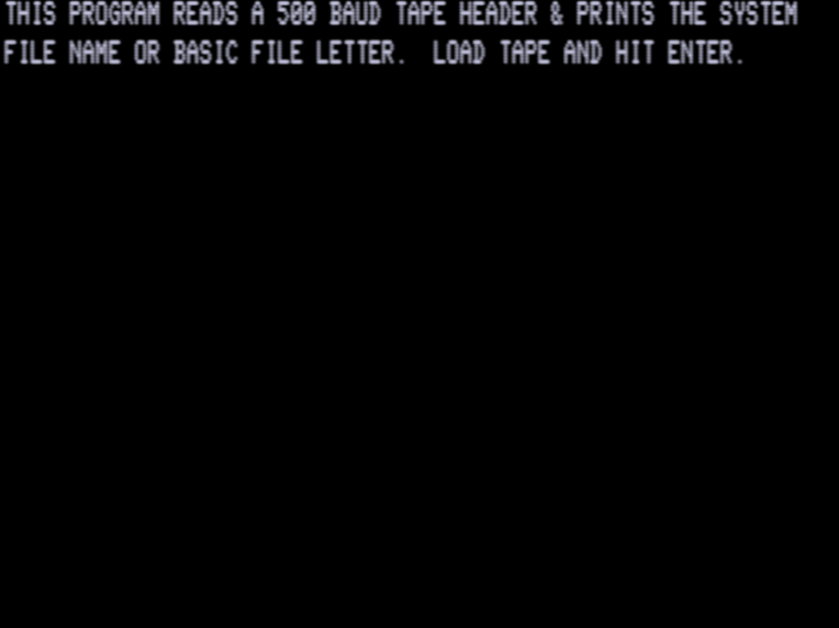 Screen shot